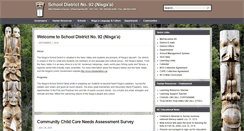 Desktop Screenshot of nisgaa.bc.ca